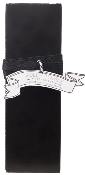 Block Printed Beverage Stirrers