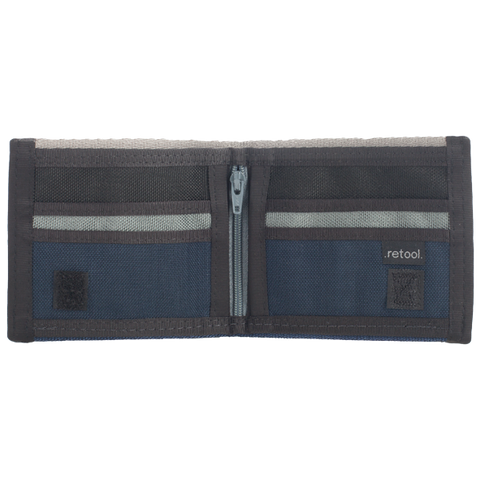 Seatbelt Wallet with Coin Pocket