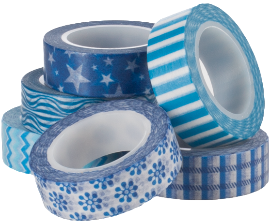 Blue Washi Tape