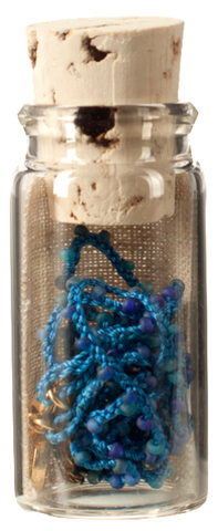 Braided Thread & Beaded Bracelet