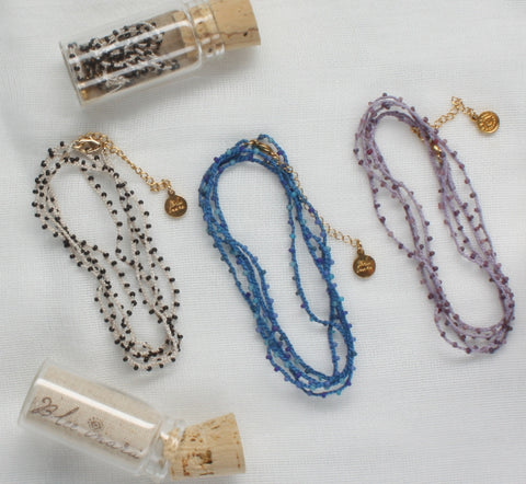 Braided Thread & Beaded Bracelet