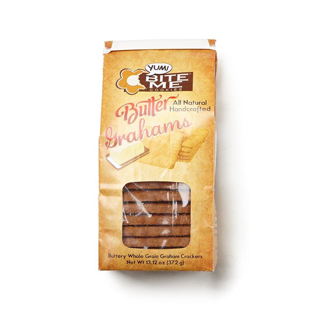 Bite Me! Cookies Handcrafted Butter Grahams, 13.12 oz package