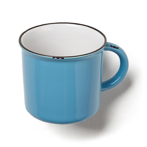 Blue Stoneware Mug