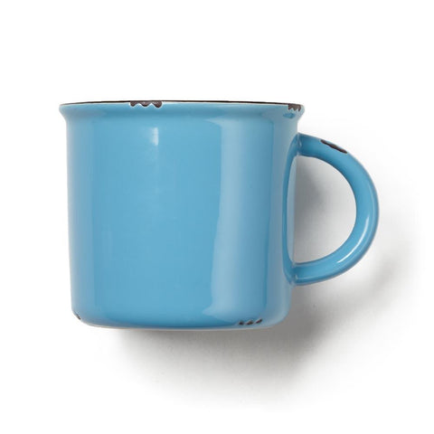 Blue Stoneware Mug