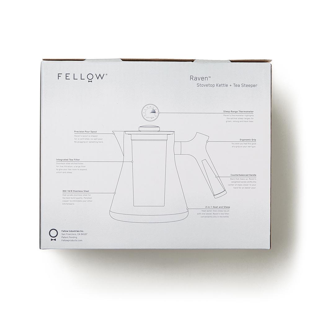 Raven Stovetop Kettle and Tea Steeper