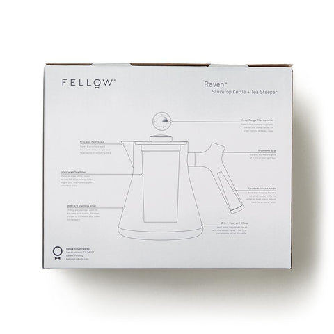 Raven Stovetop Kettle and Tea Steeper