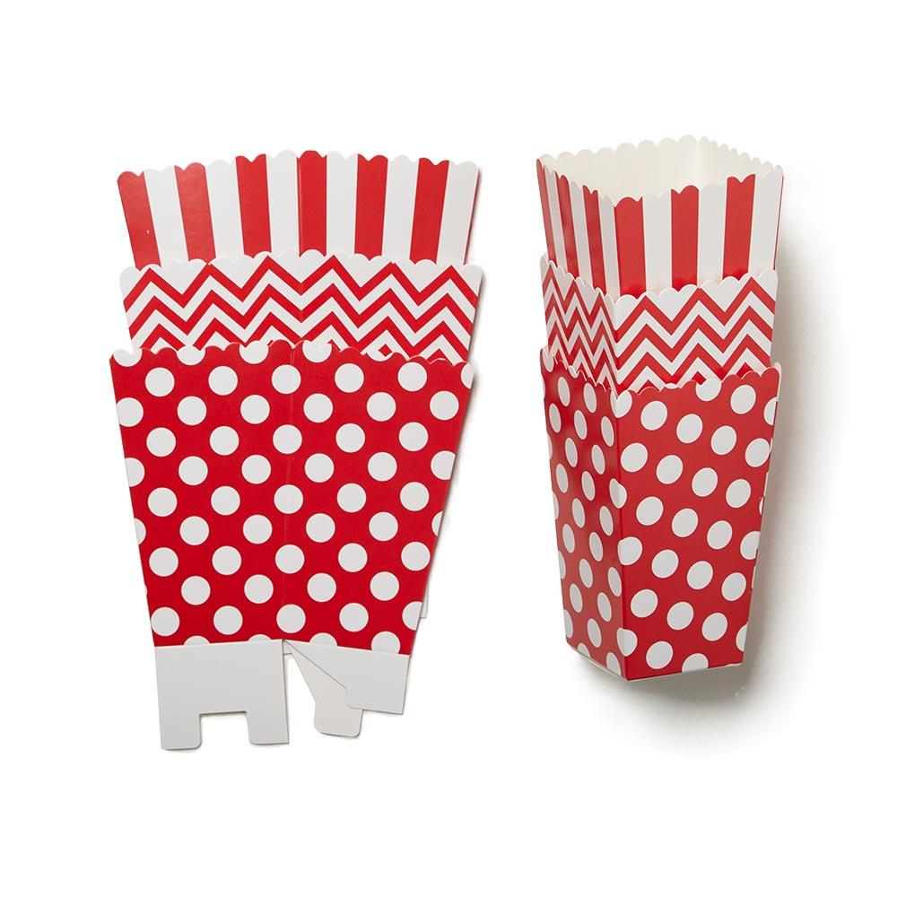 Red Popcorn Boxes