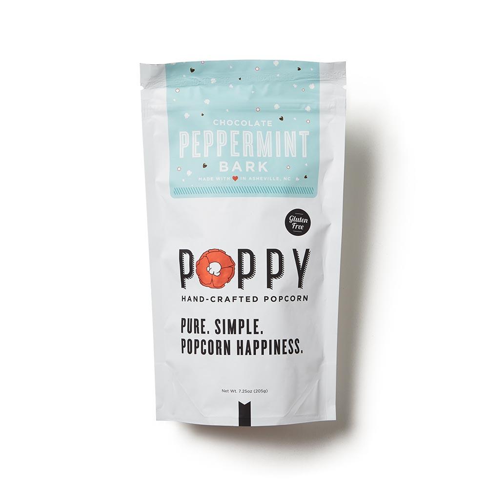 Chocolate Peppermint Bark Popcorn