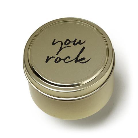 Prosperity Candle You Rock Celebration Tin Candle