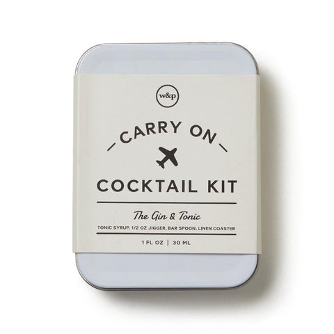 The Carry On Cocktail Kit - Gin & Tonic