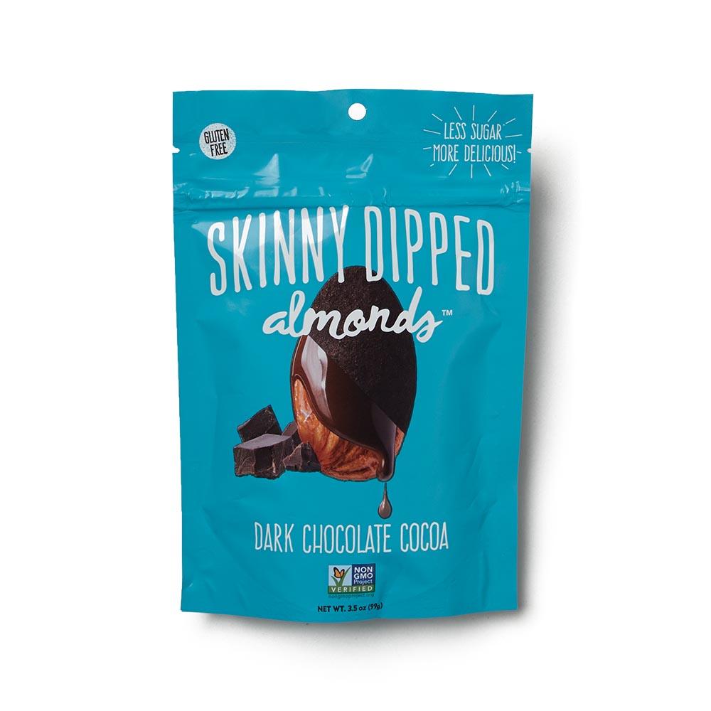 Wild Things Skinny Dipped Dark Chocolate Almonds, 3.5 oz