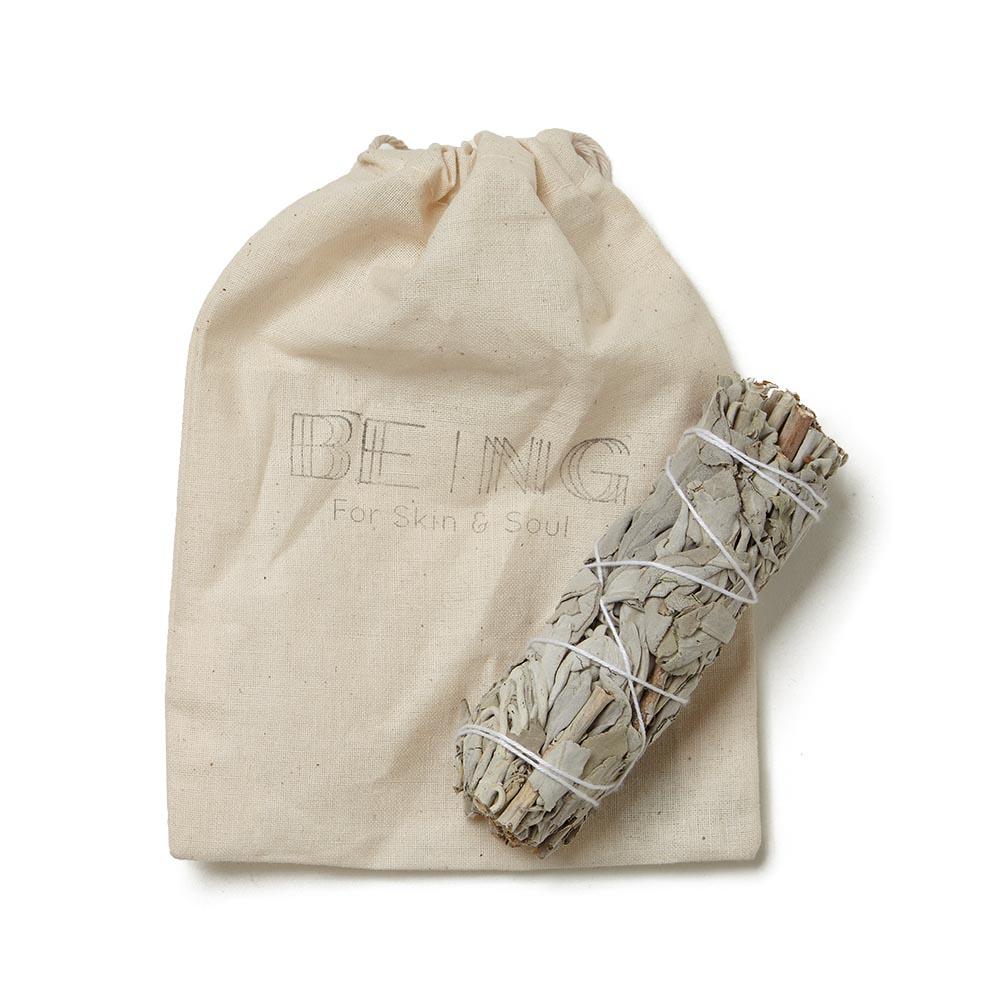 White Sage Smudge Stick With Storage Bag