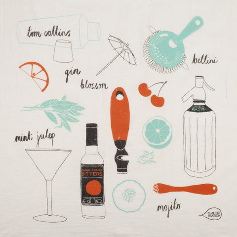Cocktail Tea Towel Gift Set 