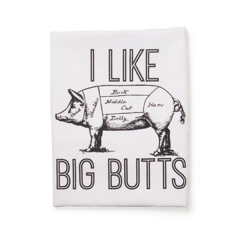 I Like Big Butts Tea Towel Gift Set 