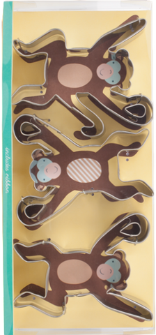 Monkey Cookie Cutter Set