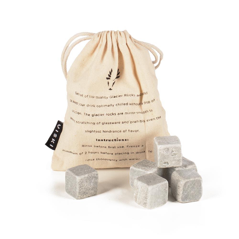 Soapstone Whiskey Cubes Gift Set 