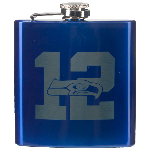 The 12th Man Metal Flask
