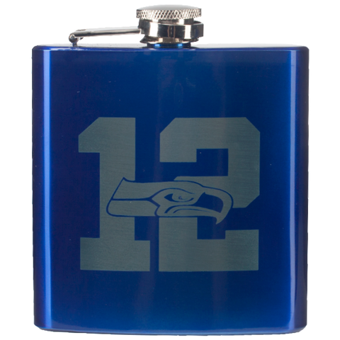 The 12th Man Metal Flask