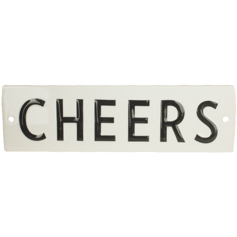 Word Play Cheers Sign