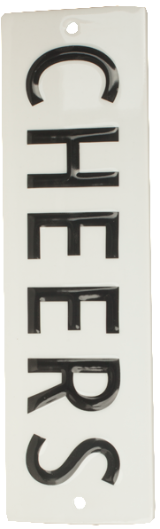 Word Play Cheers Sign