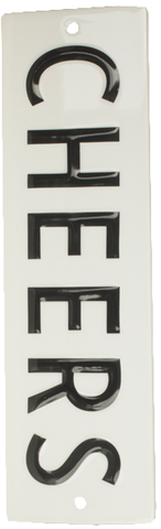 Word Play Cheers Sign