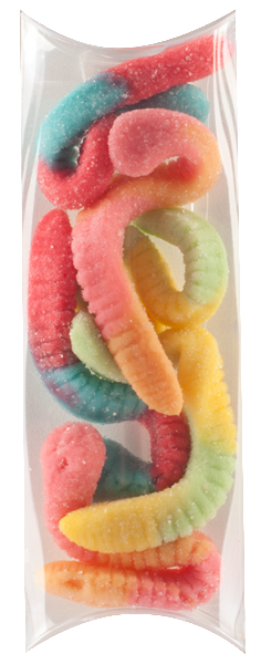 Gummi Sour Wow Worms