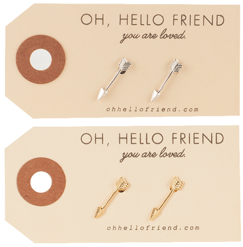 Arrow Earring Studs