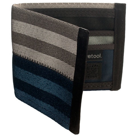 Seatbelt Wallet with Coin Pocket