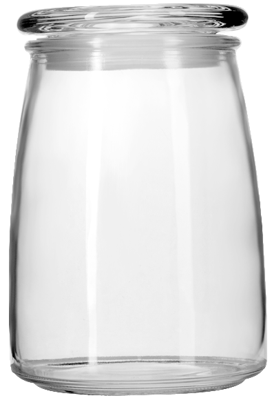Glass Legend Jar