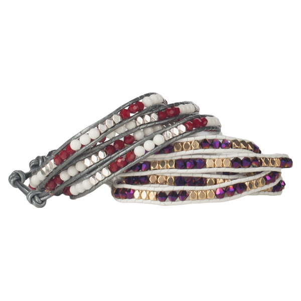 Collegiate Wrap Bracelet