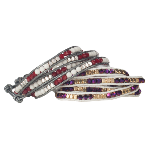 Collegiate Wrap Bracelet