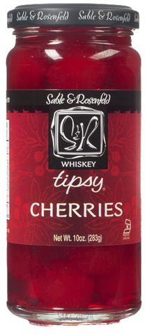Whiskey Tipsy Cherries