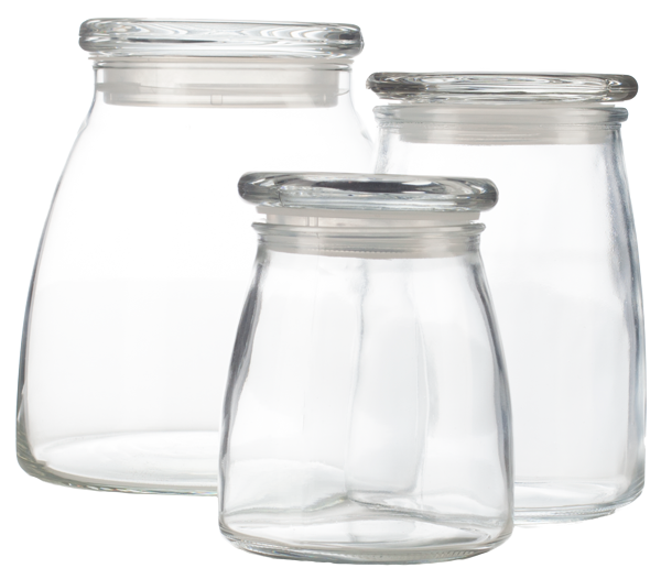 Glass Legend Jar