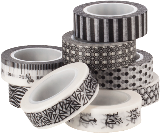 Black & White Washi Tape