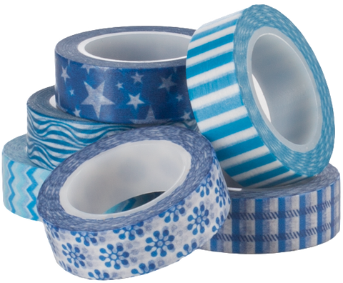 Blue Washi Tape