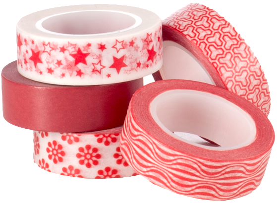 Red Washi Tape