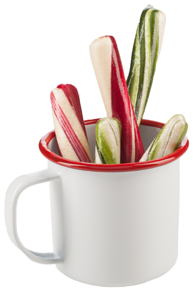 Hand Twisted Mint Sticks