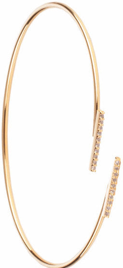 Cubic Zirconia Station Cuff