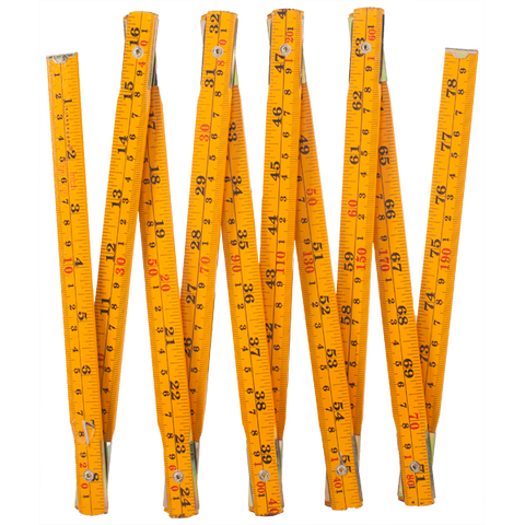 Wooden Swedish Folding Ruler