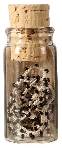 Braided Thread & Beaded Bracelet