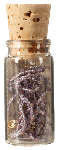 Braided Thread & Beaded Bracelet