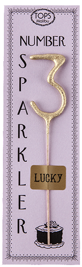 Mini Number Sparkler