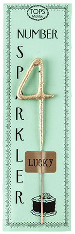 Mini Number Sparkler