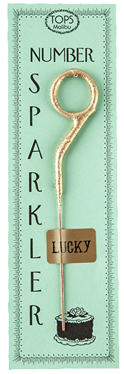 Mini Number Sparkler