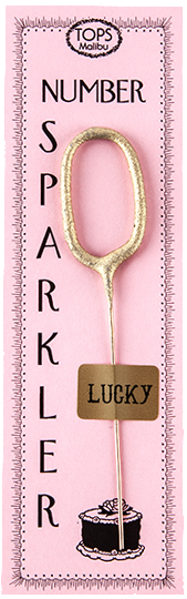 Mini Number Sparkler