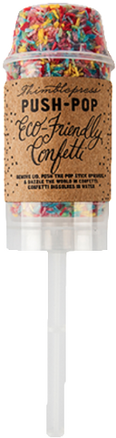 Eco-Friendly Confetti Push-Pop