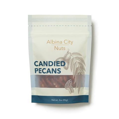 Albina City Nuts Candied Pecans, 3 oz