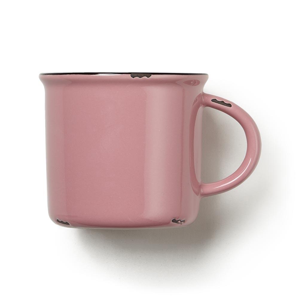Pink Stoneware Mug, 16 oz