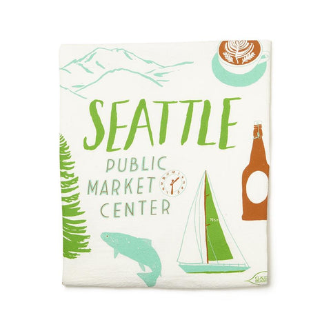 Seattle Tea Towel