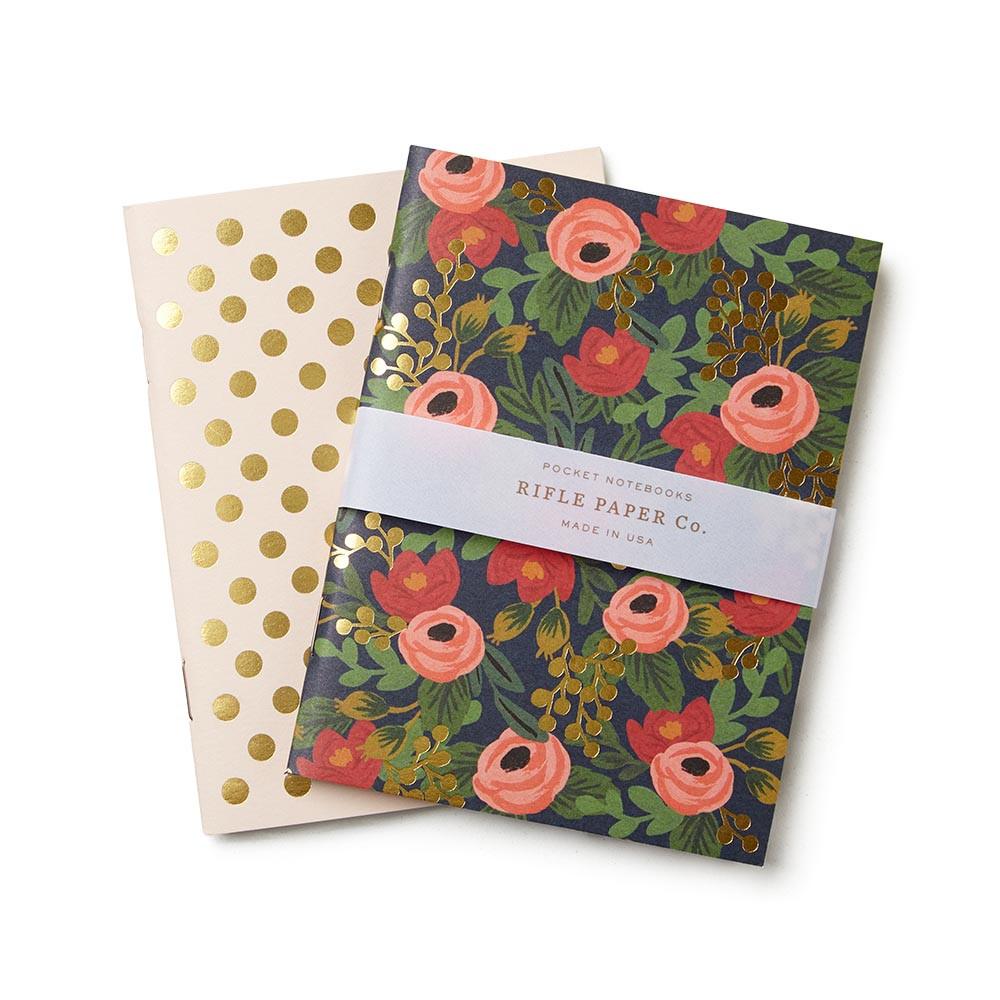 Rosa Pocket Notebook Set Gift Set 